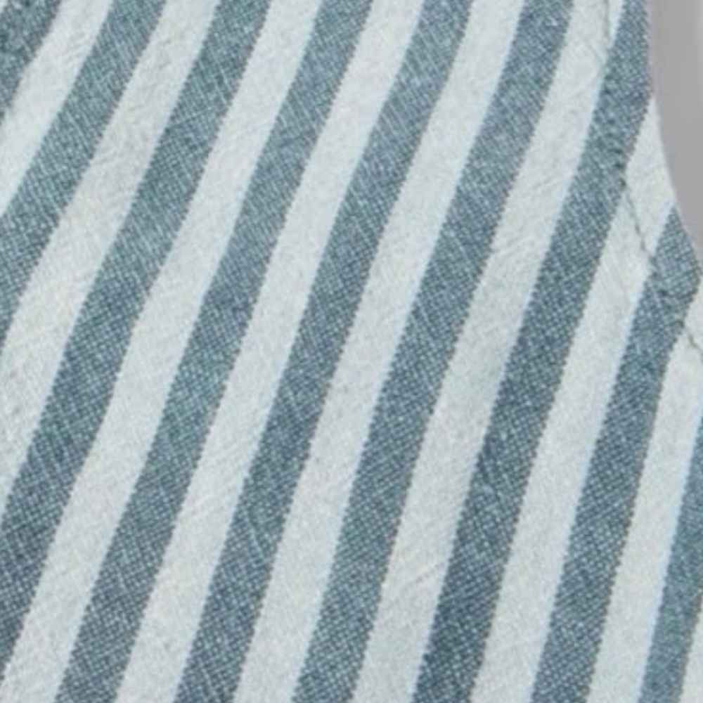 Zara Striped Blue Kids Overalls - Picture 4 of 4